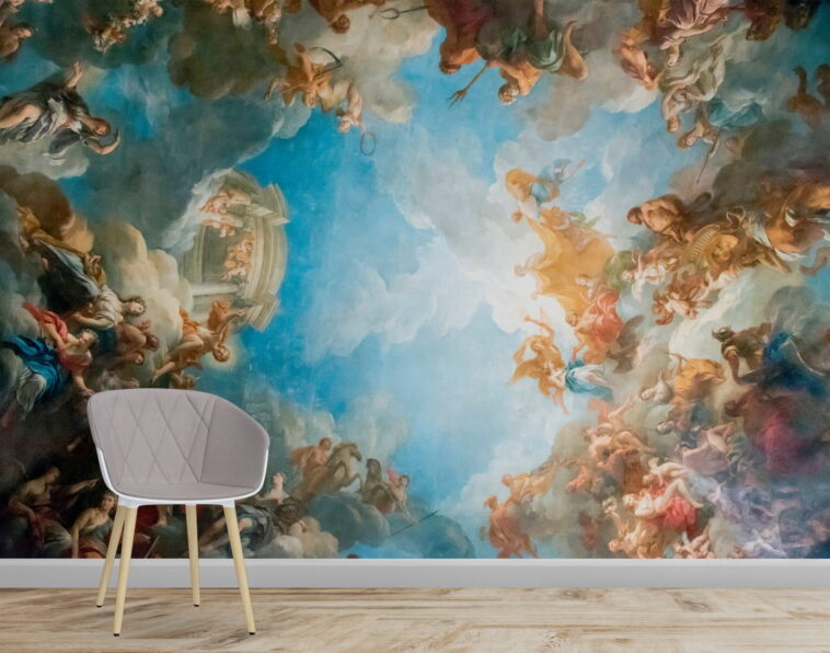 royal chateau versailles paris france renaissance wallpaper