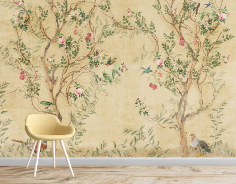 Chinoiserie Wallpaper - Elegant and Timeless Wall Coverings