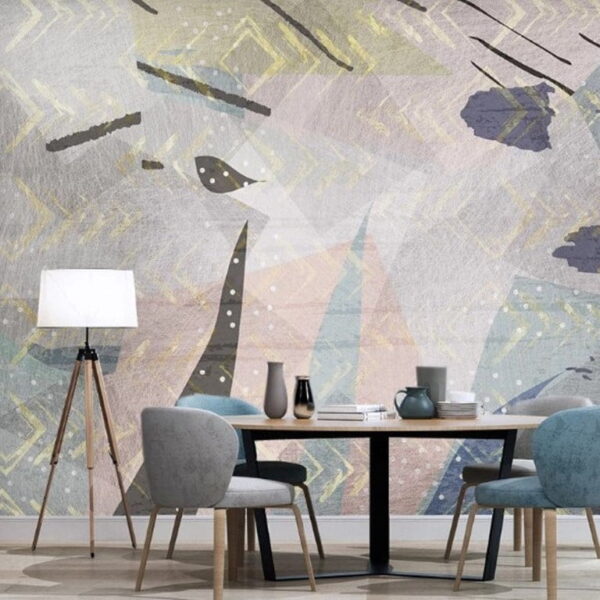 Colorful Leaves Wall Murals Wallpaper