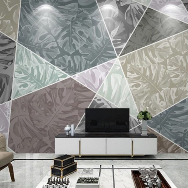 Geometric Shapes Wall Murals Wallpaper