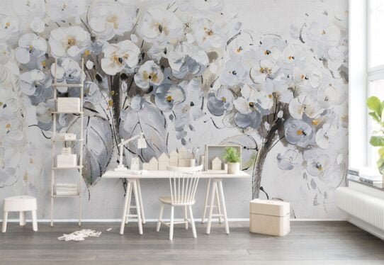 Magnolia Tree Wall Murals Wallpaper