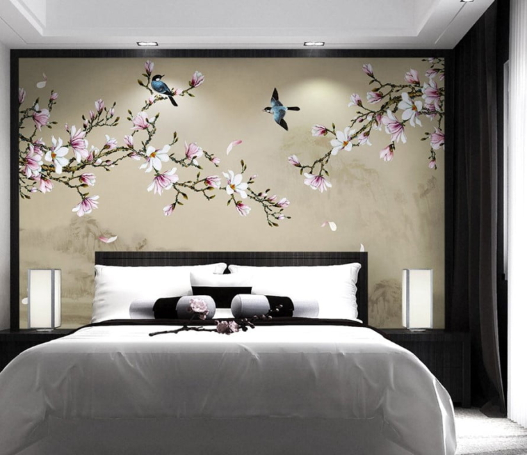Sakura Flower Wall Murals Wallpaper