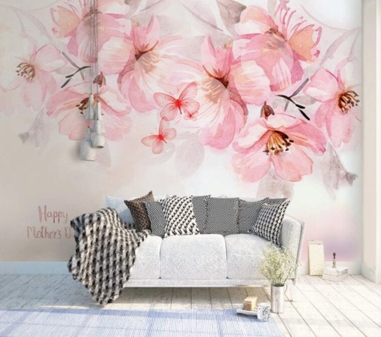 Cherry Blossom Wall Murals Wallpaper